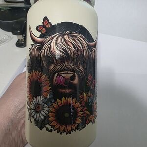 Floral Cow Tumbler